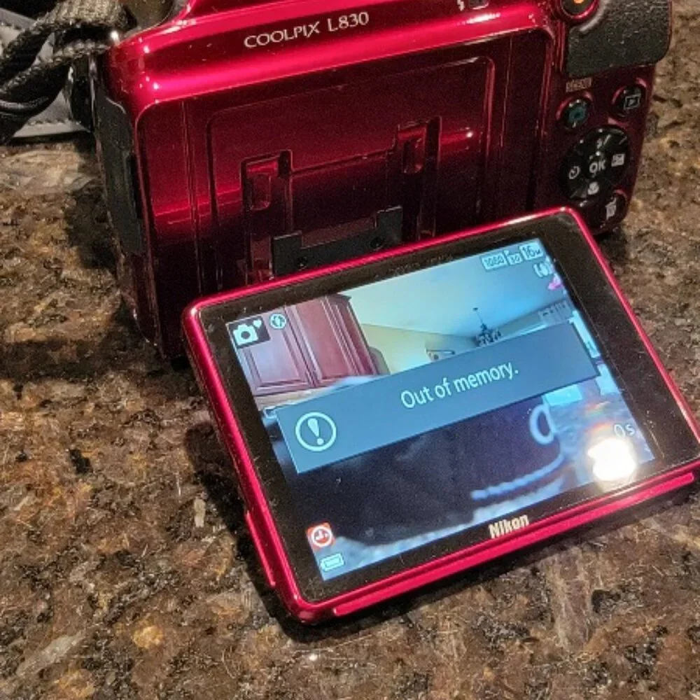 Nikon Coolpix L830 16MP 34X Zoom Digital Camera